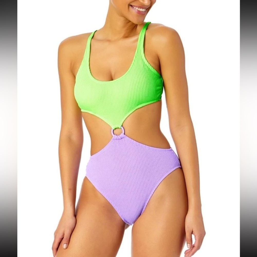 Salt & Cove Colorblocked One-Piece Monokini